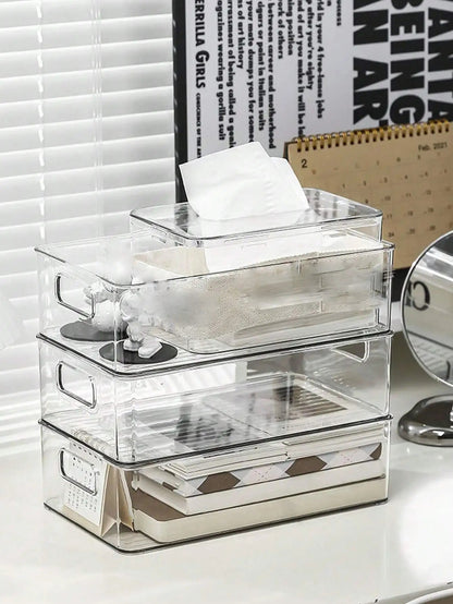 Acrylic Clear Storage Box - DailyBasicNeeds.com