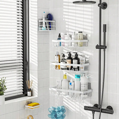 Adhesive Shower Caddy - DailyBasicNeeds.com