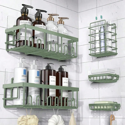 Adhesive Shower Caddy - DailyBasicNeeds.com