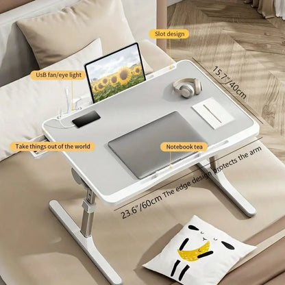 Adjustable Folding Laptop Desk - DailyBasicNeeds.com