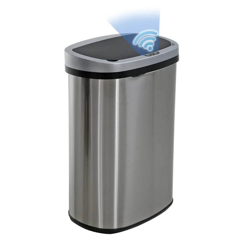 Automatic Touchless Trash Can - DailyBasicNeeds.com