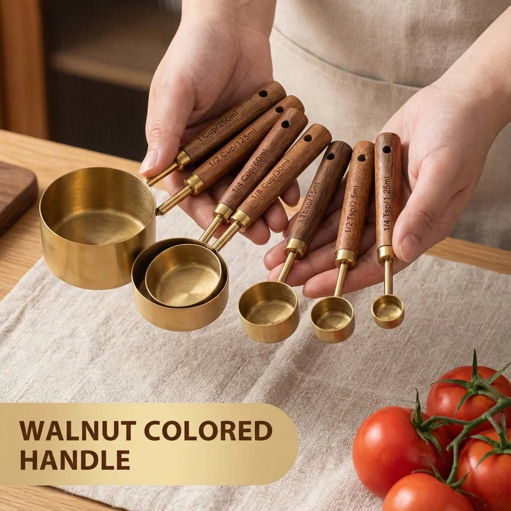 Baking Measuring Spoons and Cups Set - DailyBasicNeeds.com
