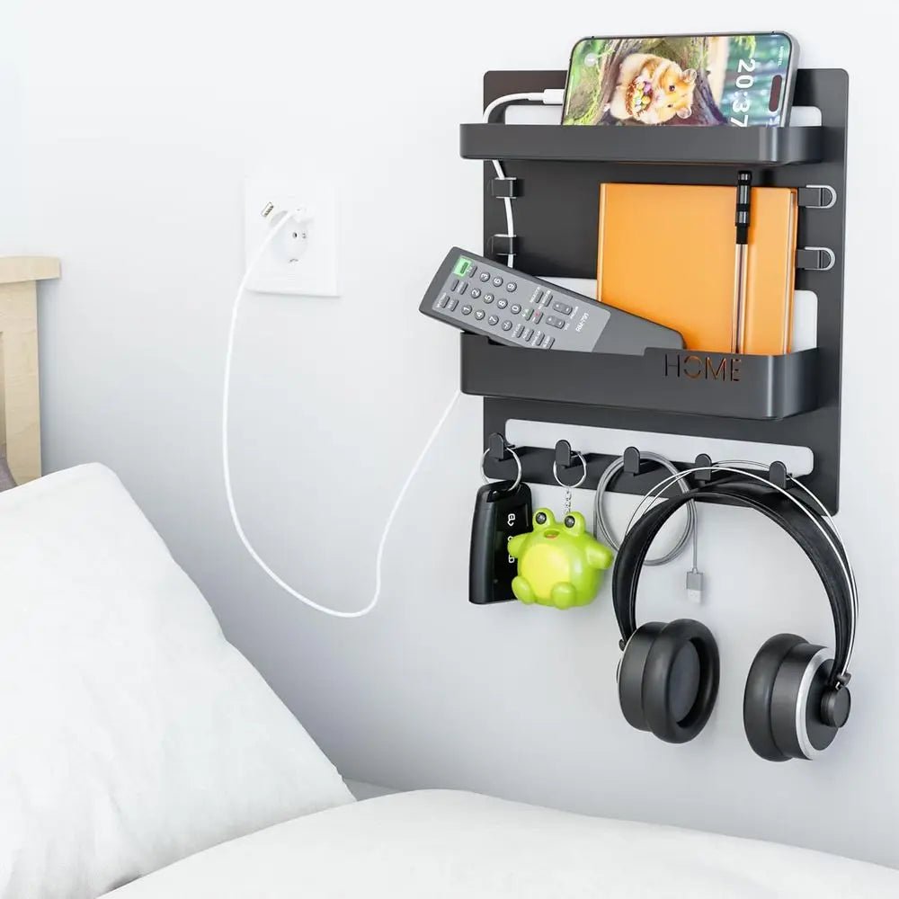 Bedside Shelf Wall and Nightstand - DailyBasicNeeds.com
