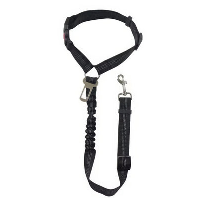 Black Pet Car Safety Rope - DailyBasicNeeds.com