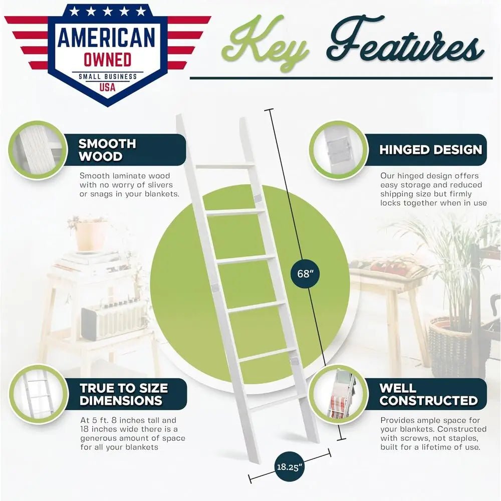 Blanket Ladder - DailyBasicNeeds.com