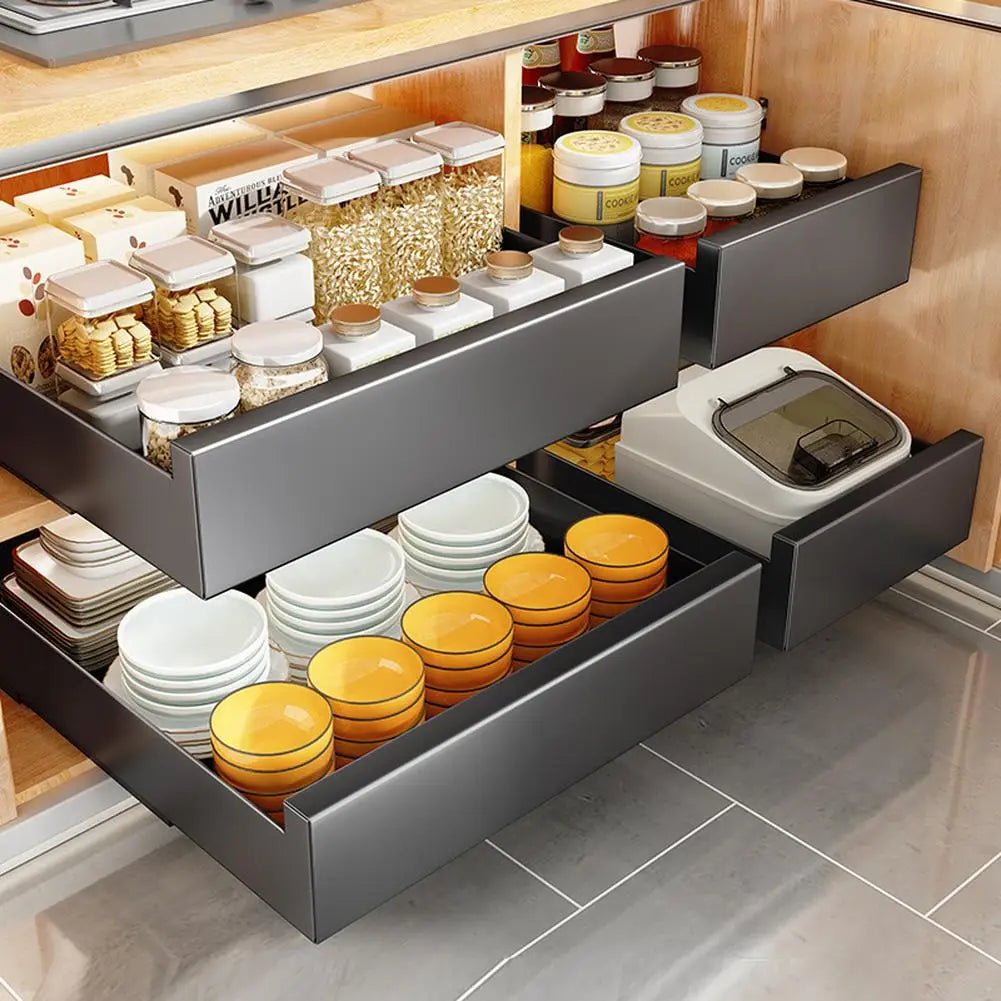 Carbon Steel Pull Out Drawers - DailyBasicNeeds.com
