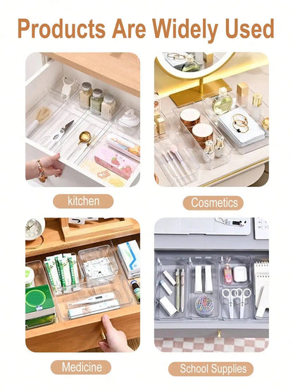 Clear Drawer Organizer - DailyBasicNeeds.com