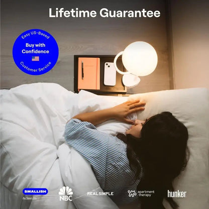 Clip - On Bedside Lamp - DailyBasicNeeds.com