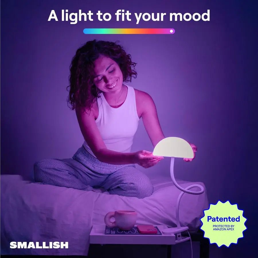 Clip - On Bedside Lamp - DailyBasicNeeds.com