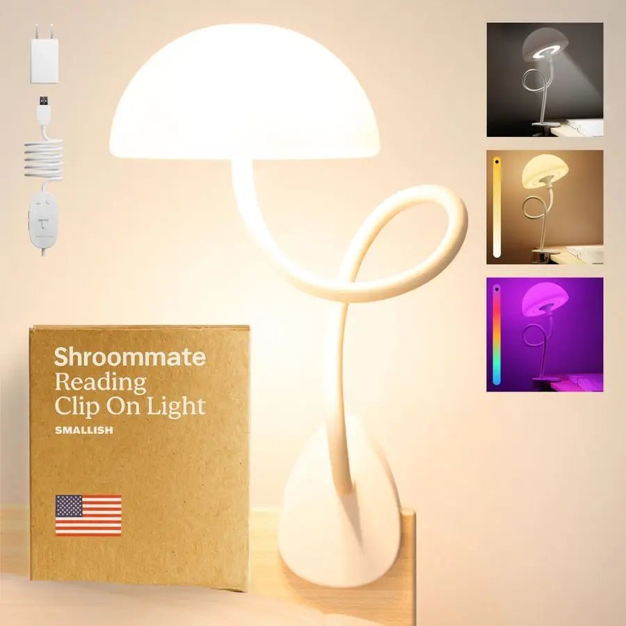 Clip - On Bedside Lamp - DailyBasicNeeds.com