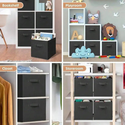 Collapsible Fabric Storage Cubes - DailyBasicNeeds.com