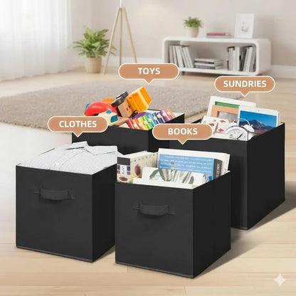 Collapsible Fabric Storage Cubes - DailyBasicNeeds.com