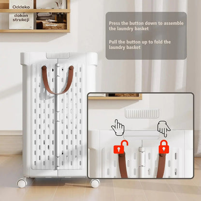 Collapsible Laundry Basket - DailyBasicNeeds.com