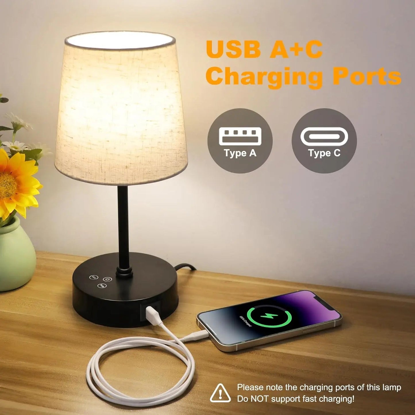 Color Changing Nightstand Lamps - DailyBasicNeeds.com