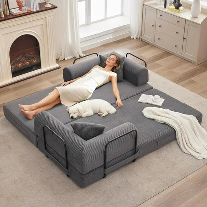Convertible Sleeper Sofa Bed - DailyBasicNeeds.com