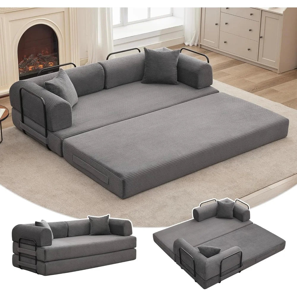 Convertible Sleeper Sofa Bed - DailyBasicNeeds.com