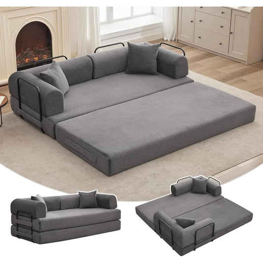 Convertible Sleeper Sofa Bed - DailyBasicNeeds.com