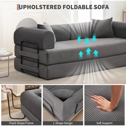 Convertible Sleeper Sofa Bed - DailyBasicNeeds.com