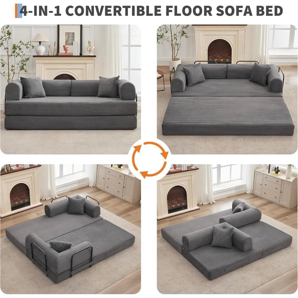 Convertible Sleeper Sofa Bed - DailyBasicNeeds.com