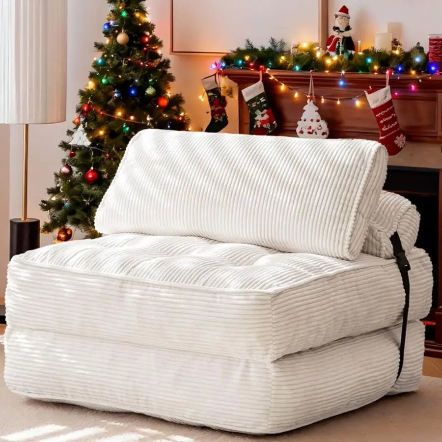 Convertible Sleeping Chair with Backrest Support - DailyBasicNeeds.com