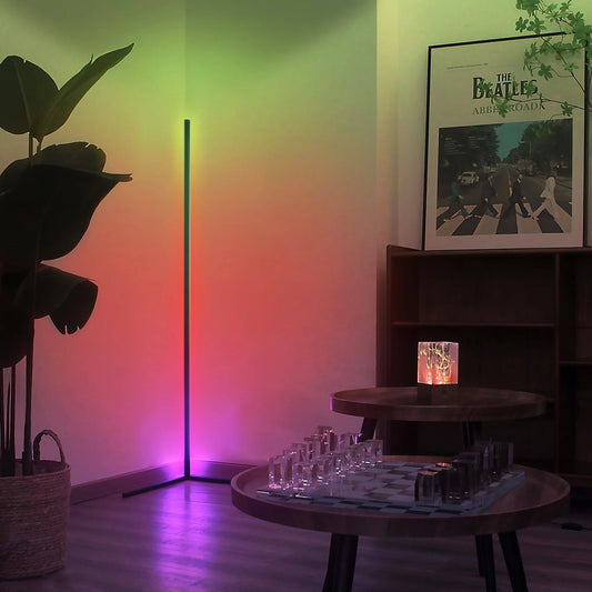 Corner Floor Lamp - DailyBasicNeeds.com