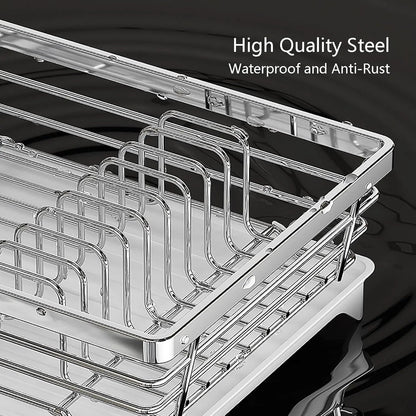 Countertop Dish Drying Rack - DailyBasicNeeds.com