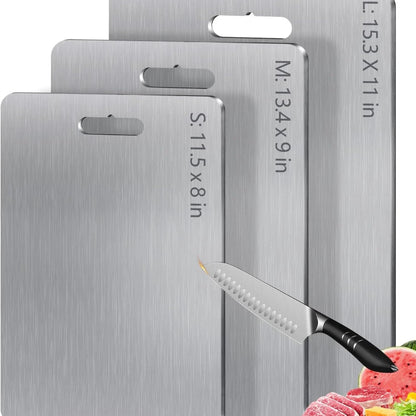 Cutting Boards for Kitchen Stainless Board - DailyBasicNeeds.com
