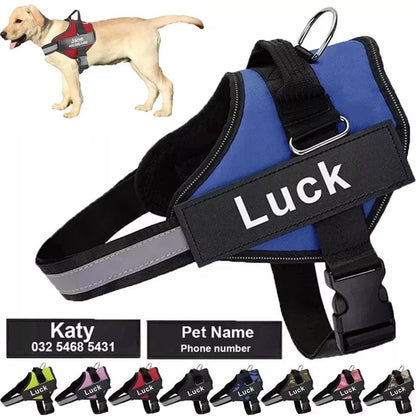 Dog Harness Vest ID Patch - DailyBasicNeeds.com