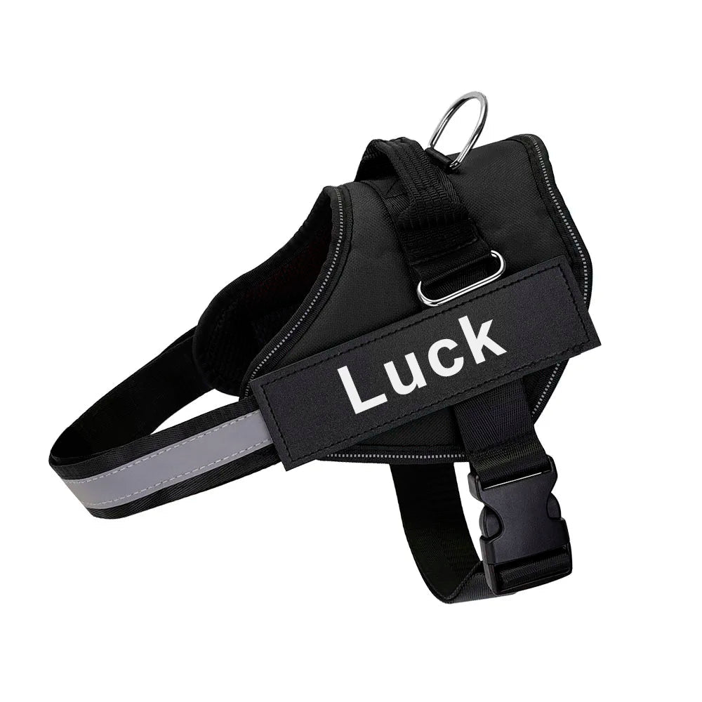 Dog Harness Vest ID Patch - DailyBasicNeeds.com