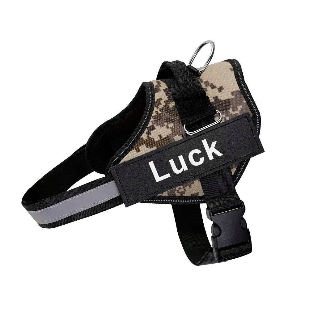 Dog Harness Vest ID Patch - DailyBasicNeeds.com