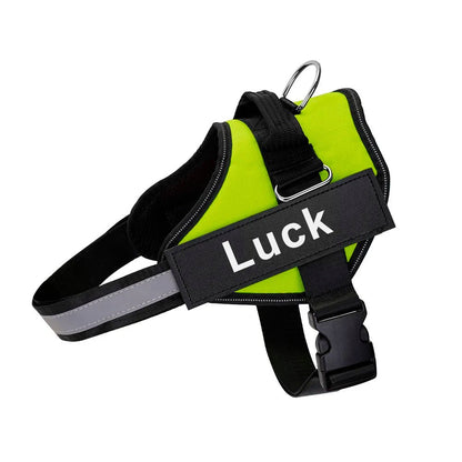 Dog Harness Vest ID Patch - DailyBasicNeeds.com