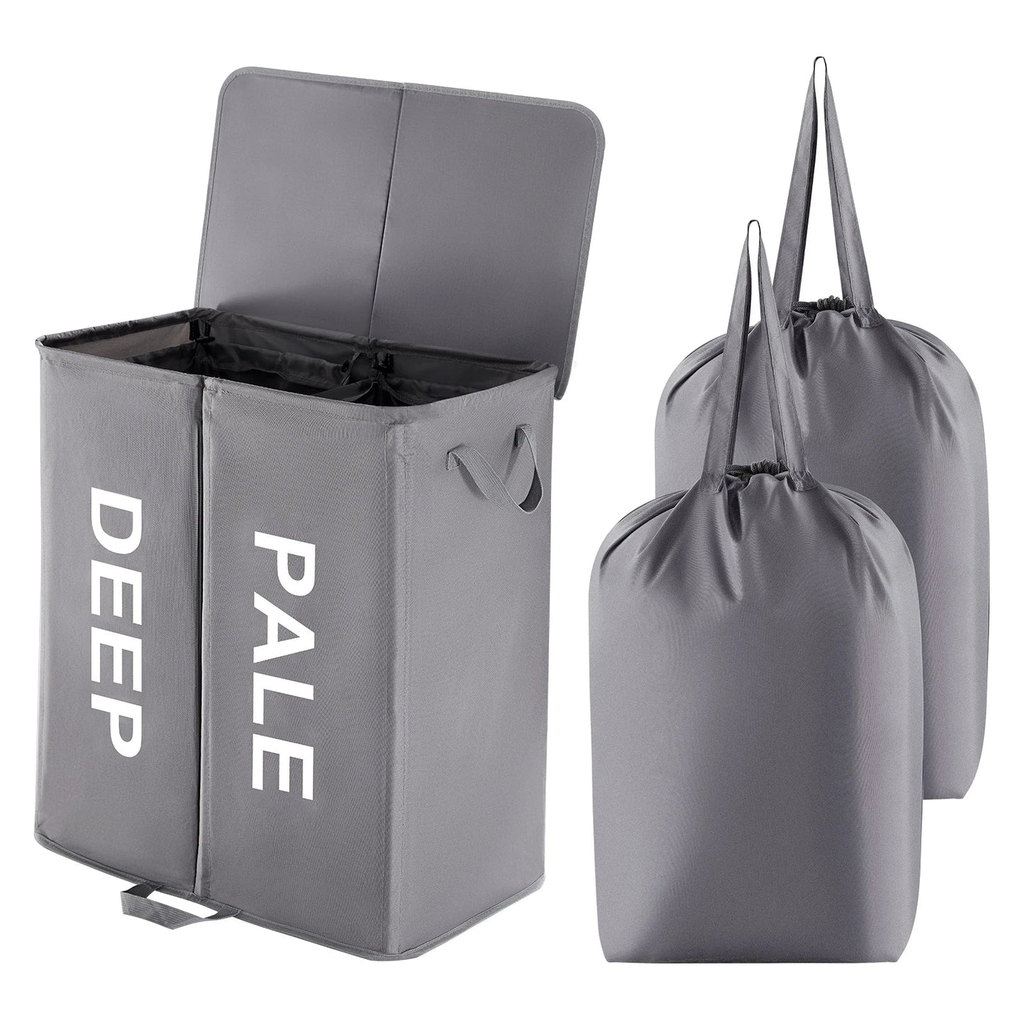 Double Laundry Hamper - DailyBasicNeeds.com