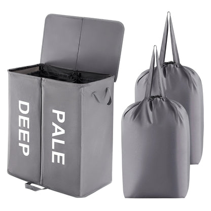 Double Laundry Hamper - DailyBasicNeeds.com