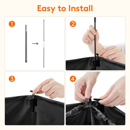 Double Laundry Hamper - DailyBasicNeeds.com