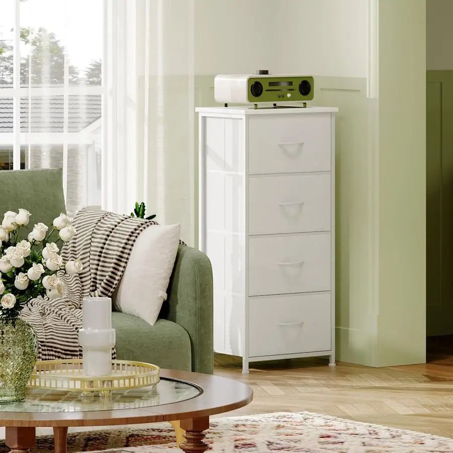 Dresser for Bedroom with 4 Drawers - DailyBasicNeeds.com