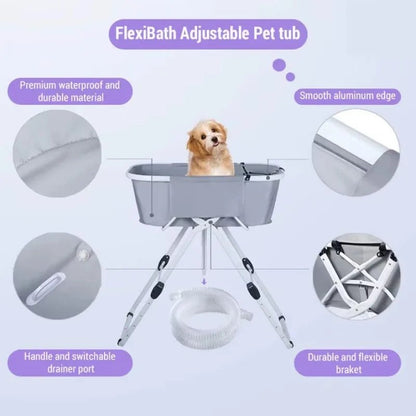 Elevated Dog Bath Tubs - DailyBasicNeeds.com