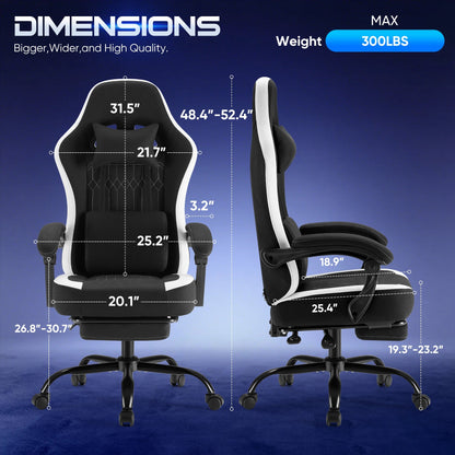 Ergonomic Computer Gaming Chair - DailyBasicNeeds.com