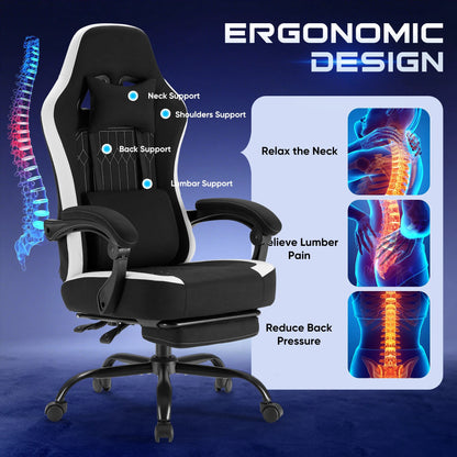 Ergonomic Computer Gaming Chair - DailyBasicNeeds.com
