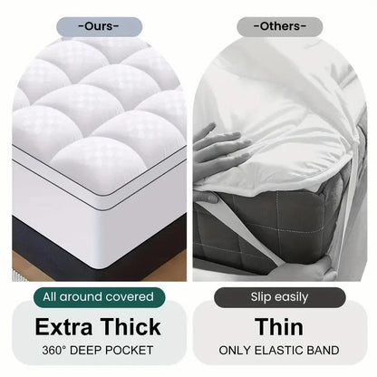 Extra Thick Mattress Covers - DailyBasicNeeds.com