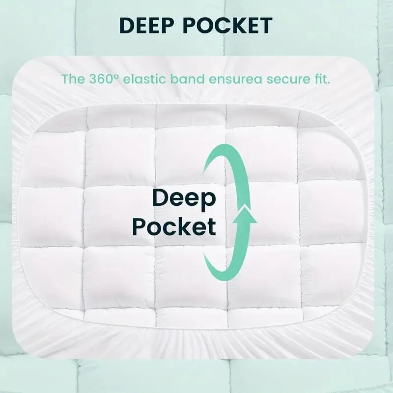 Extra Thick Mattress Covers - DailyBasicNeeds.com