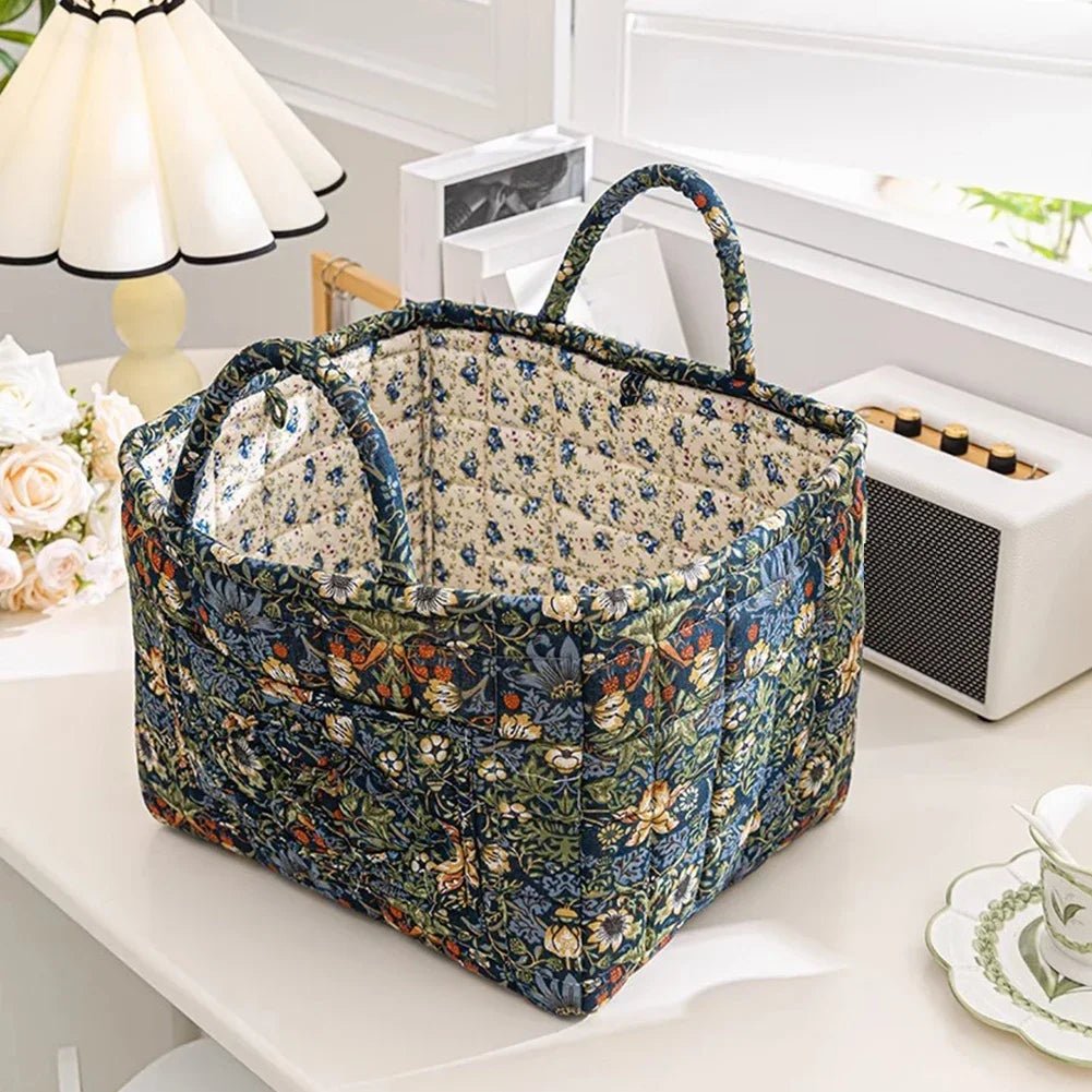 Fabric Storage Basket - DailyBasicNeeds.com