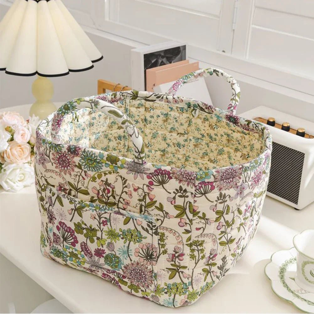 Fabric Storage Basket - DailyBasicNeeds.com