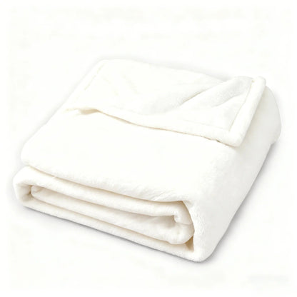 Flannel Blanket Warm Nap Throw - DailyBasicNeeds.com