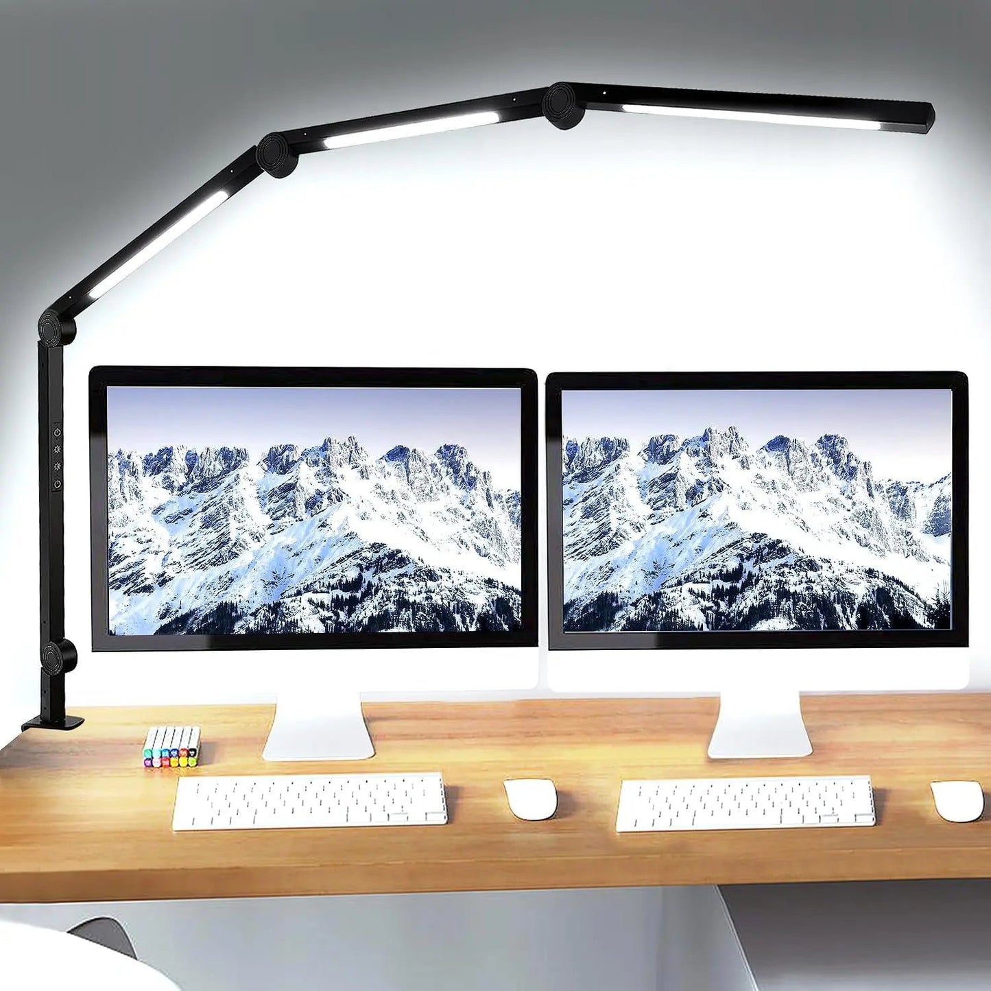 Flexible LED Clamp Desk Lamp - DailyBasicNeeds.com