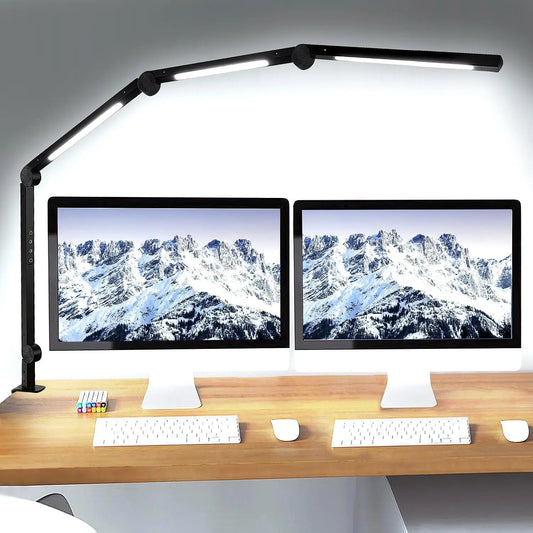 Flexible LED Clamp Desk Lamp - DailyBasicNeeds.com