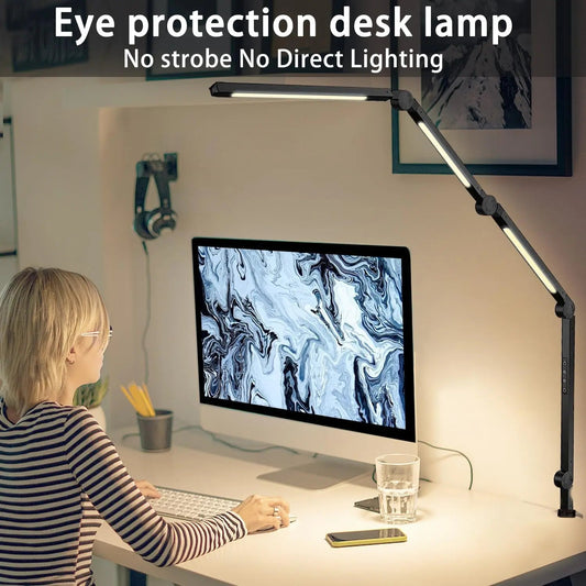 Flexible LED Clamp Desk Lamp - DailyBasicNeeds.com