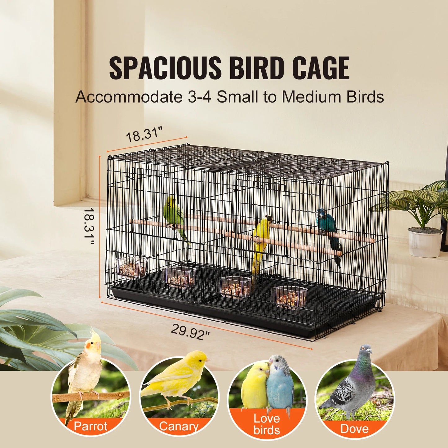 Flight Bird Cage - DailyBasicNeeds.com
