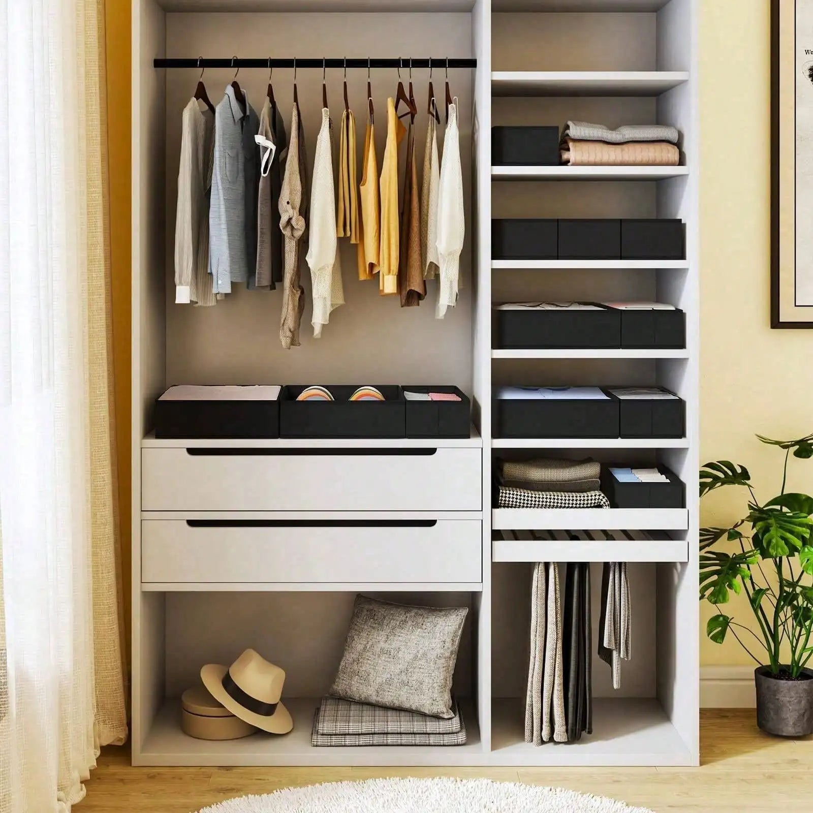 Foldable Fabric Storage Box - DailyBasicNeeds.com