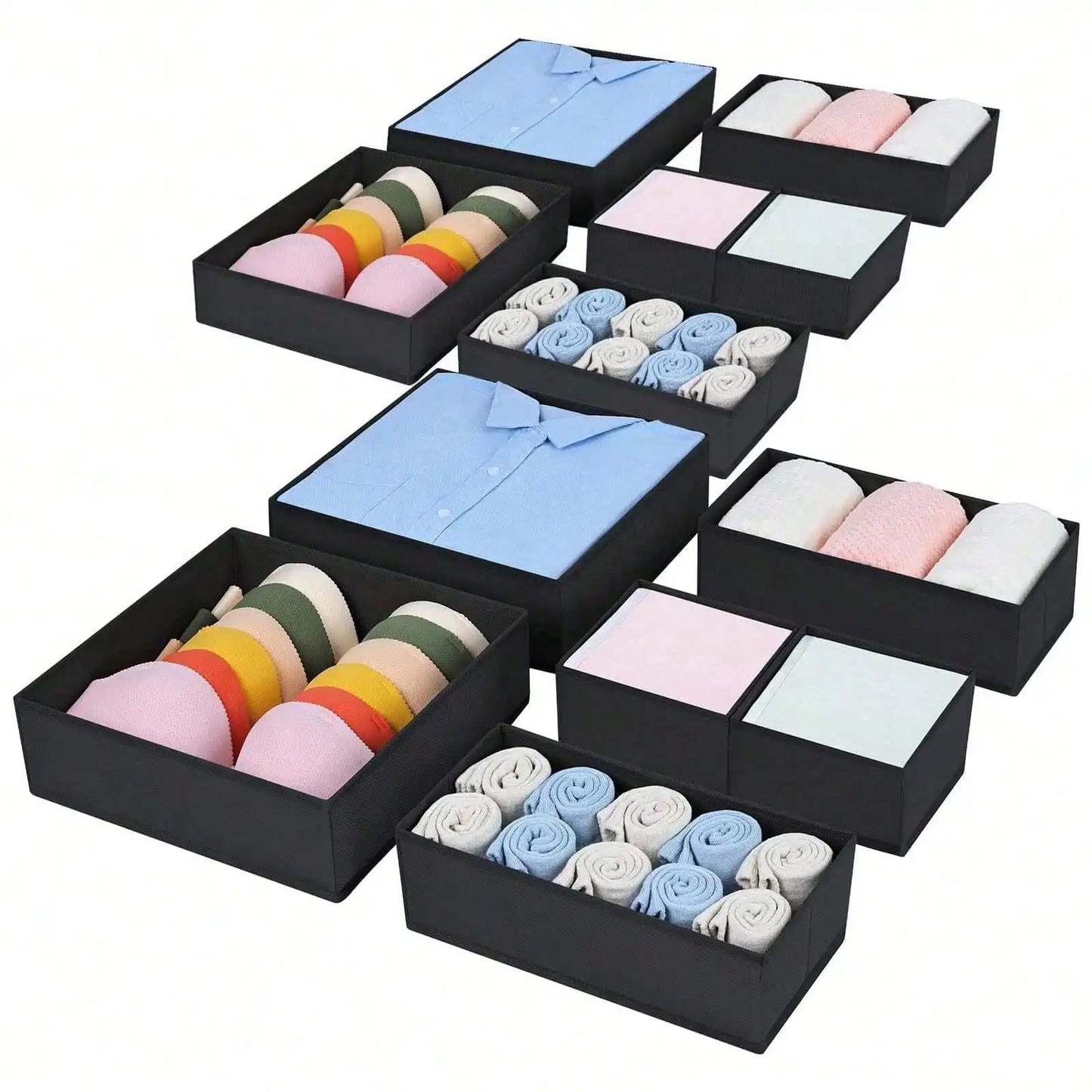 Foldable Fabric Storage Box - DailyBasicNeeds.com