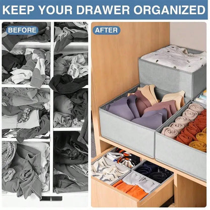 Foldable Fabric Storage Boxes - DailyBasicNeeds.com